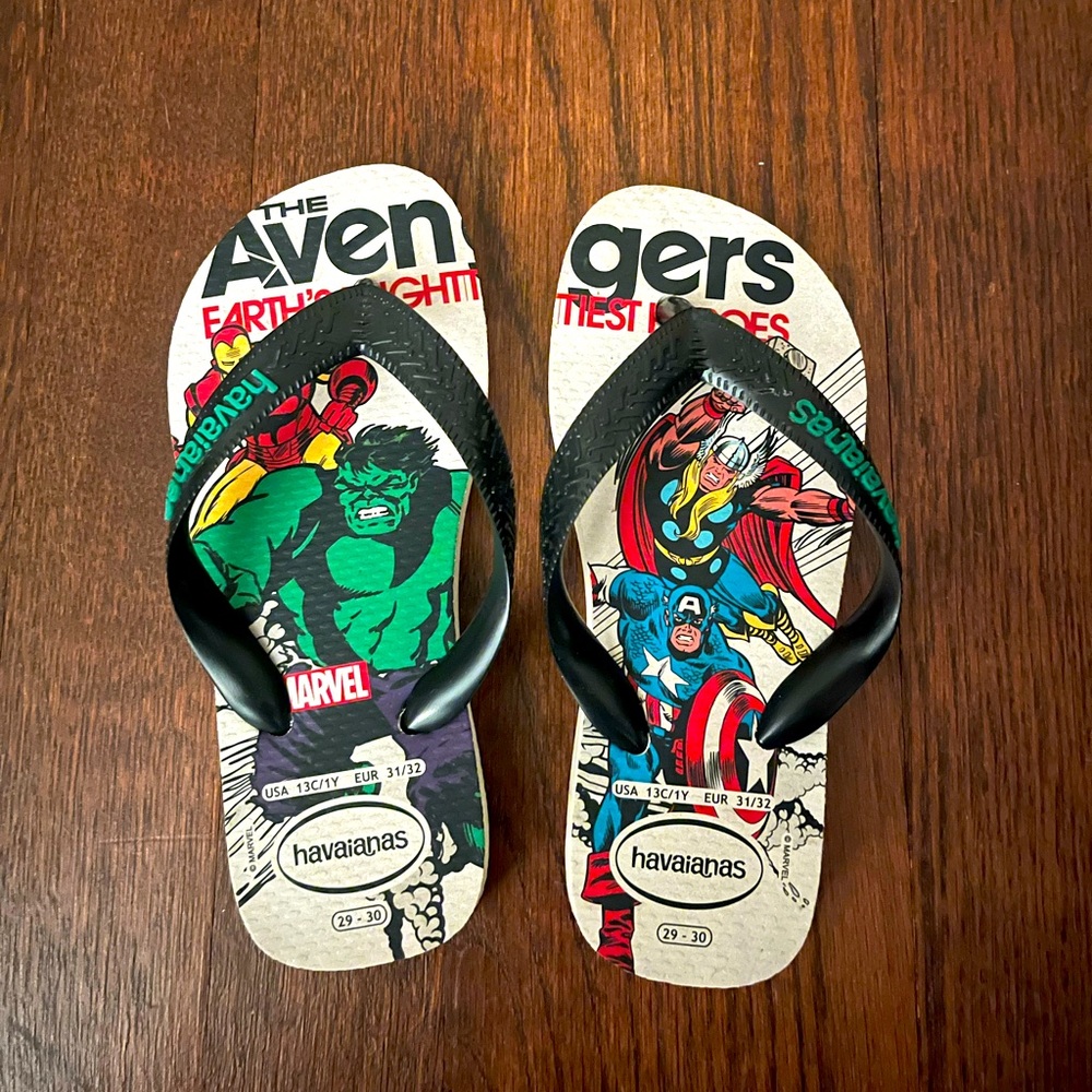 Havaianas Avengers Flip Flops